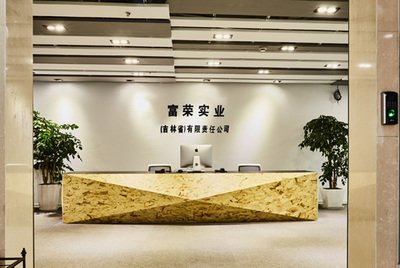 员工在轻松愉快的氛围中讨论工作。